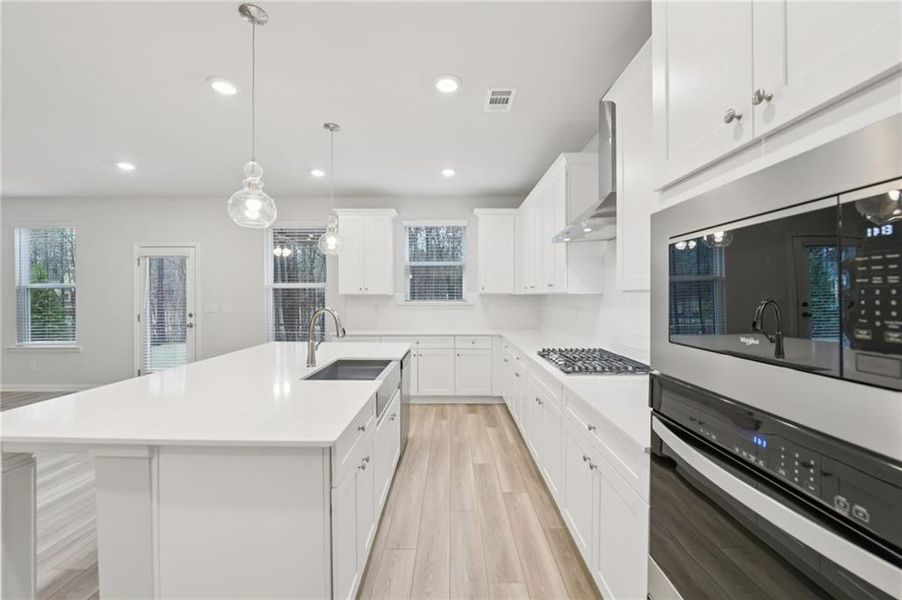 Furnished interior view inside a new home in Hamilton Lakes, Lawrenceville (Image 5). Furnished interior view inside a new home in Hamilton Lakes, Lawrenceville (Image 5).