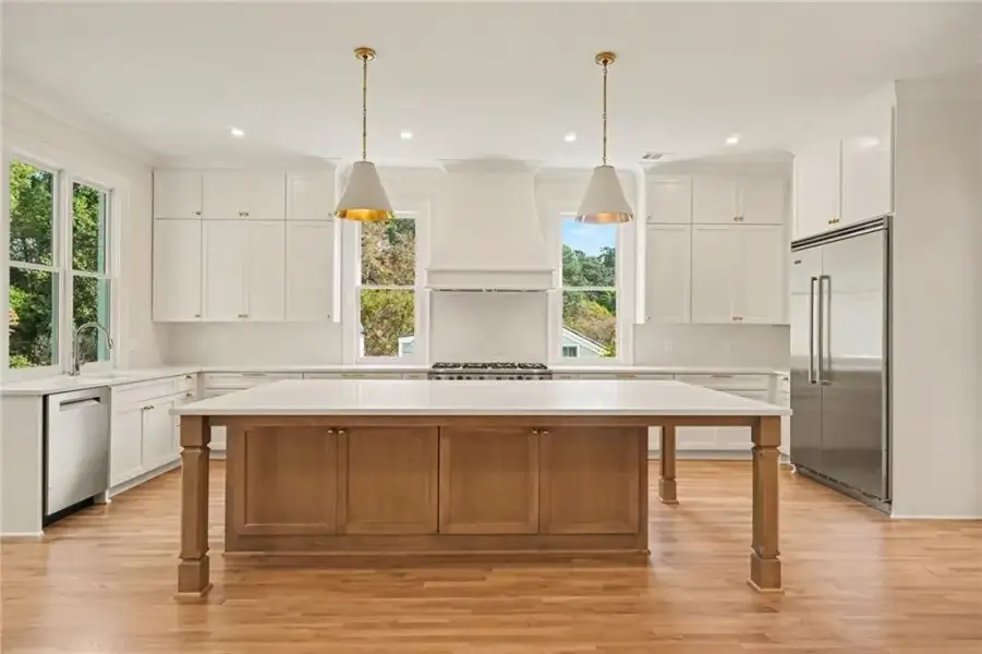 Furnished interior view inside a new home in , Atlanta (Image 10).