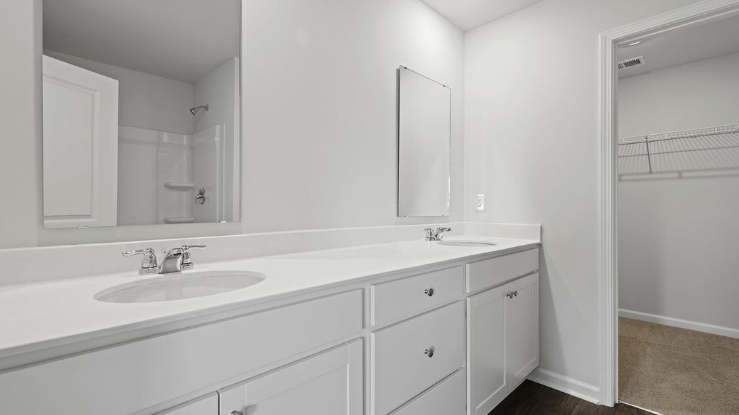 Furnished interior view inside a new home in Pine Hills Townhomes at Cane Bay, Summerville (Image 10).