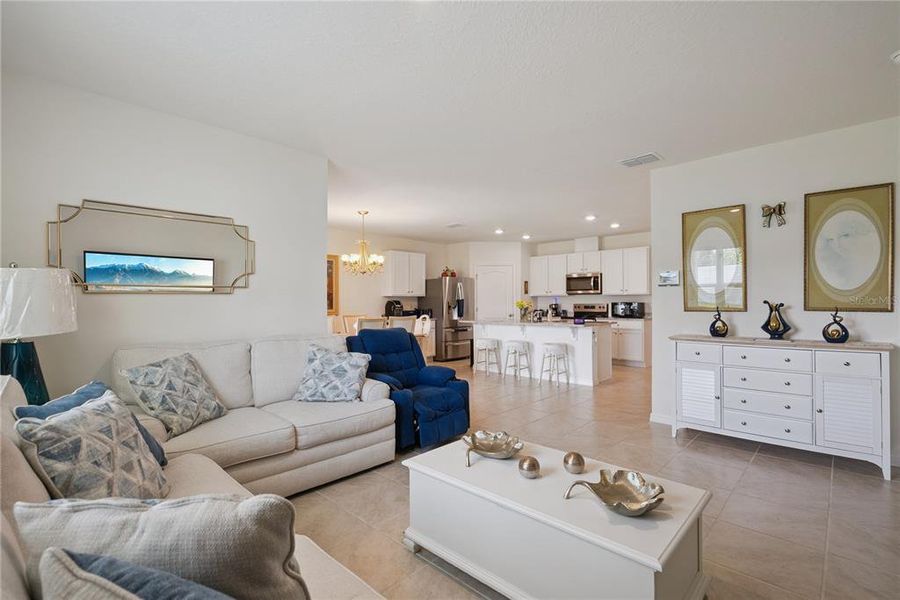 Furnished interior view inside a new home in Deltona New Homes, Deltona (Image 6).