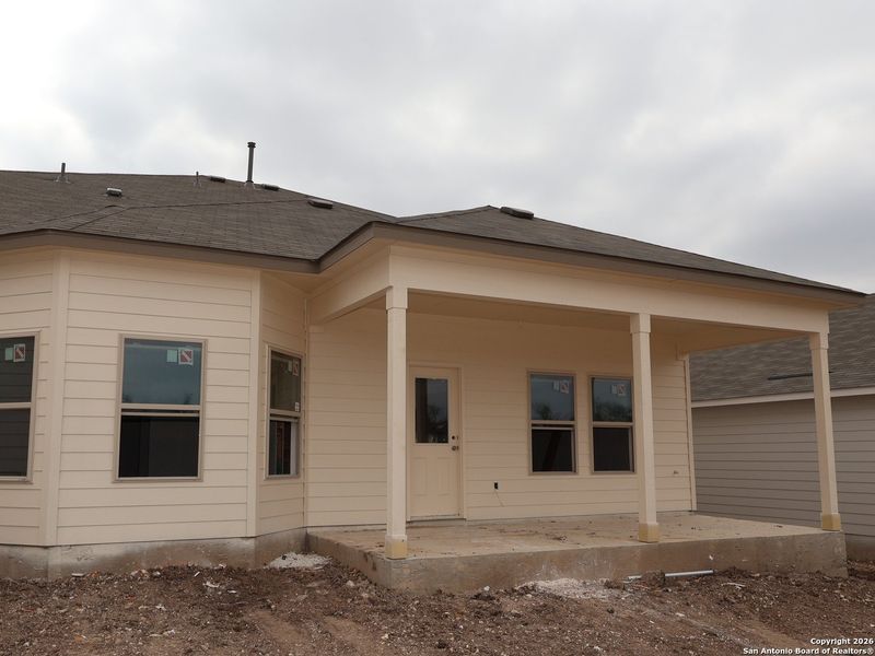 In-progress construction of a new home in Agave, San Antonio, TX (Image 22).