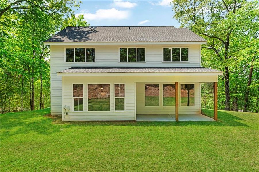 Exterior details and patio area of a home in , Gainesville (Image 28).