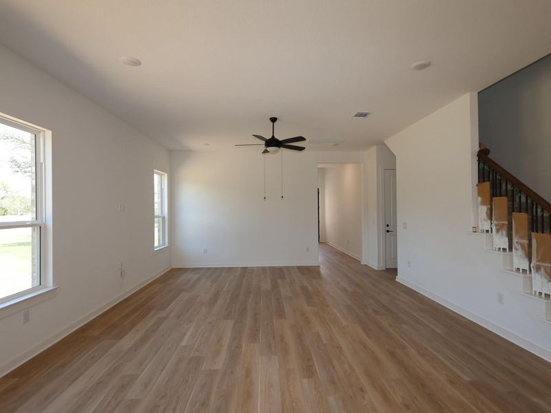Spacious, unfurnished interior of a new home in Edgewood, Leander (Image 9). Spacious, unfurnished interior of a new home in Edgewood, Leander (Image 9).