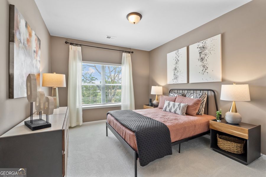 Furnished interior view inside a new home in Glendale Towns, Conyers (Image 20).