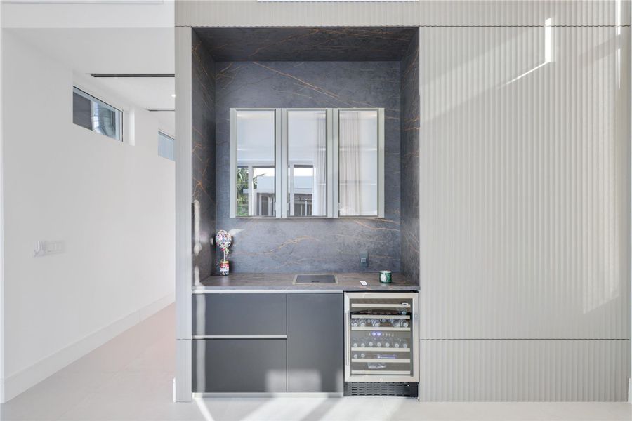 Furnished interior view inside a new home in , Parkland (Image 4).