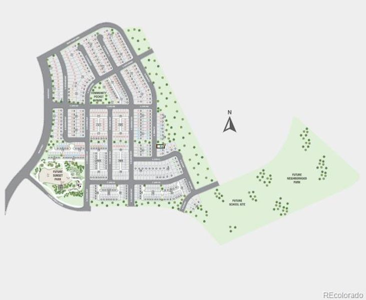 Aurora Highlands Site Map Aurora Highlands Site Map
