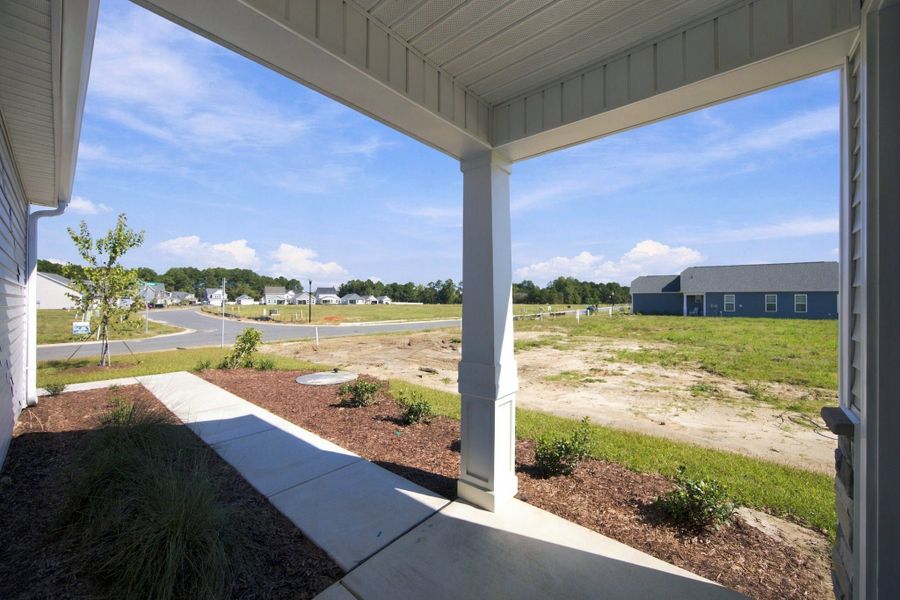 Exterior details and patio area of a home in Coastal Club of the Carolinas, Calabash (Image 2). Exterior details and patio area of a home in Coastal Club of the Carolinas, Calabash (Image 2).