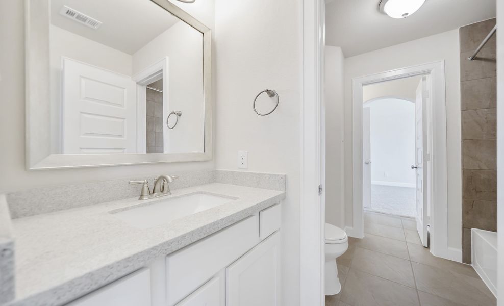 Bedroom 2 vanity sink