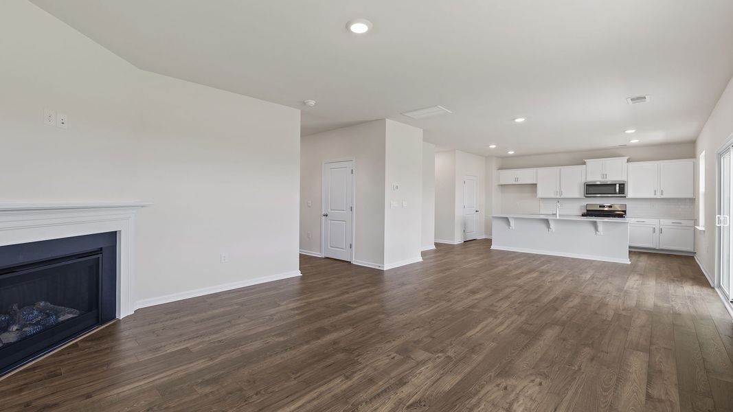 Representative unfurnished interior of a home built from the Belhaven by D.R. Horton in Forest Brook, Easley (Image 20).