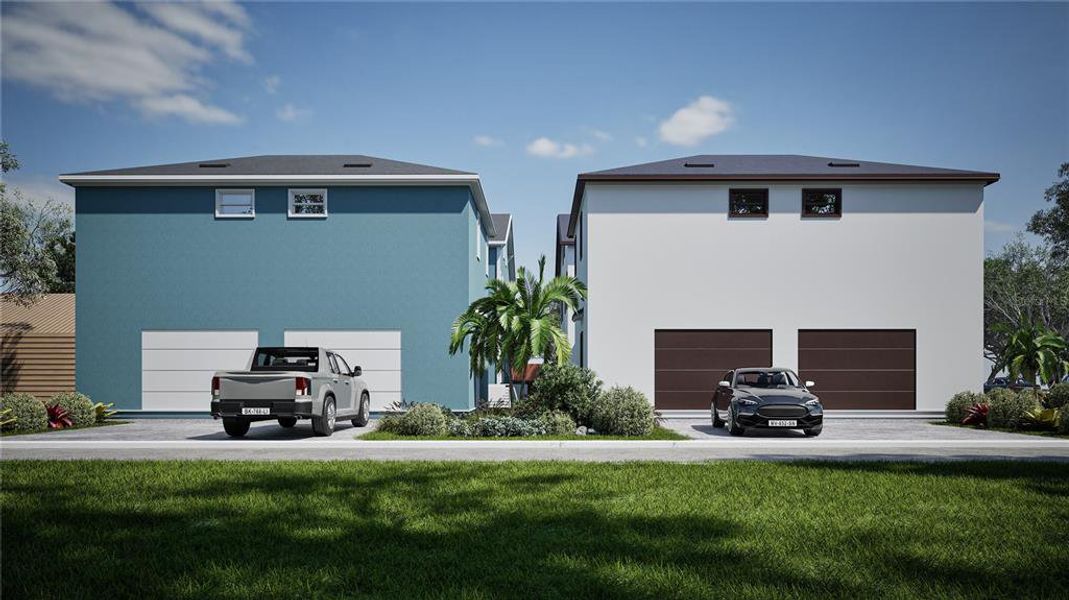 Exterior details and patio area of a home in , St. Petersburg (Image 9).