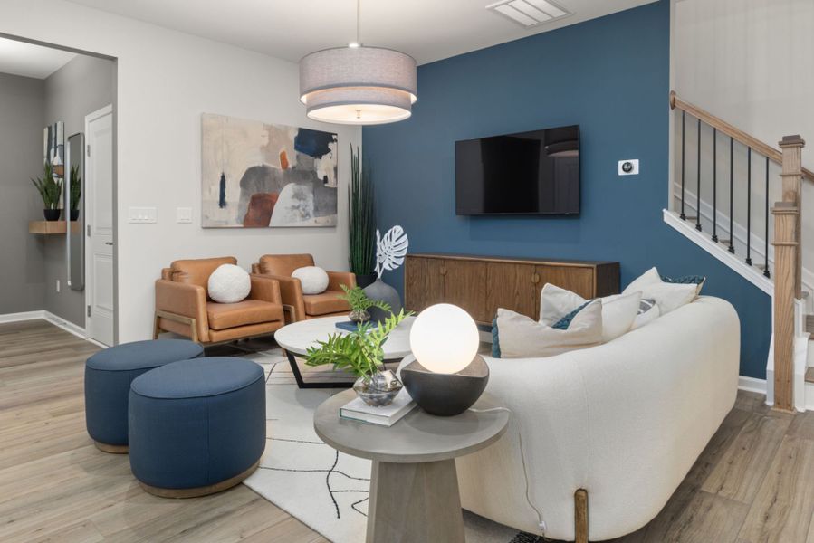 Furnished interior view inside a new home in Solana, Durham (Image 9).