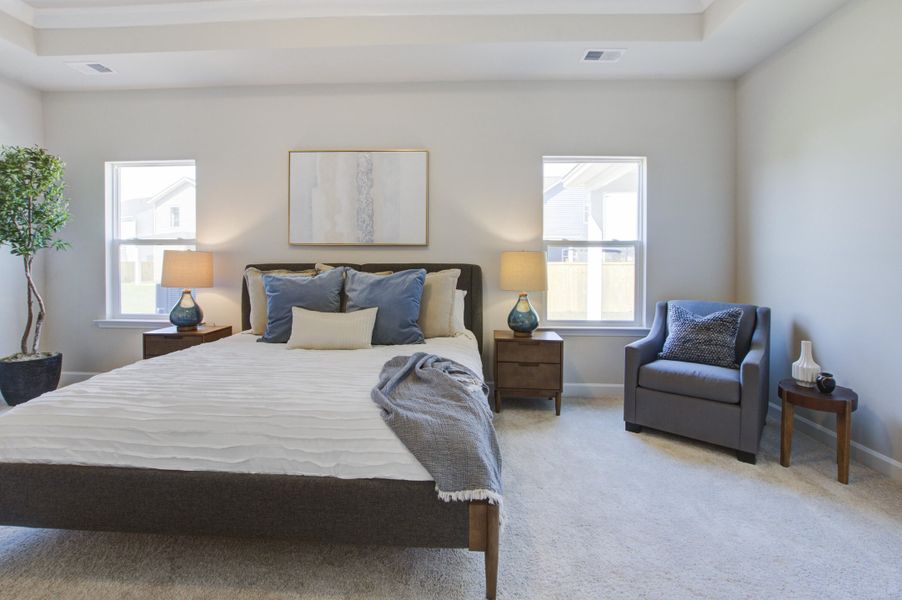 Furnished interior view inside a new home in , Summerville (Image 25).