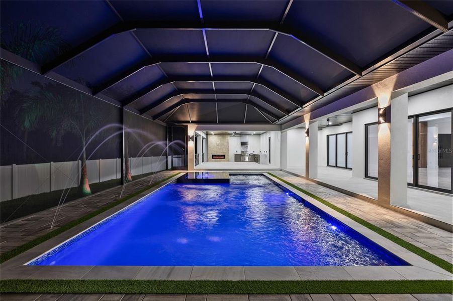 Exterior details and patio area of a home in , Tampa (Image 48).