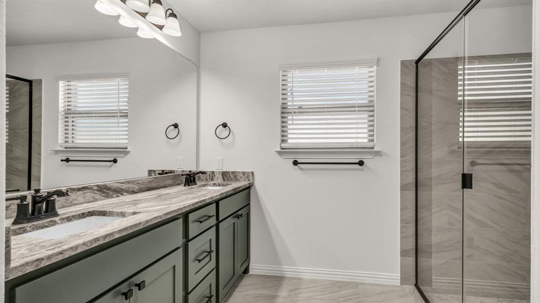 Furnished interior view inside a new home in , Poolville (Image 12).