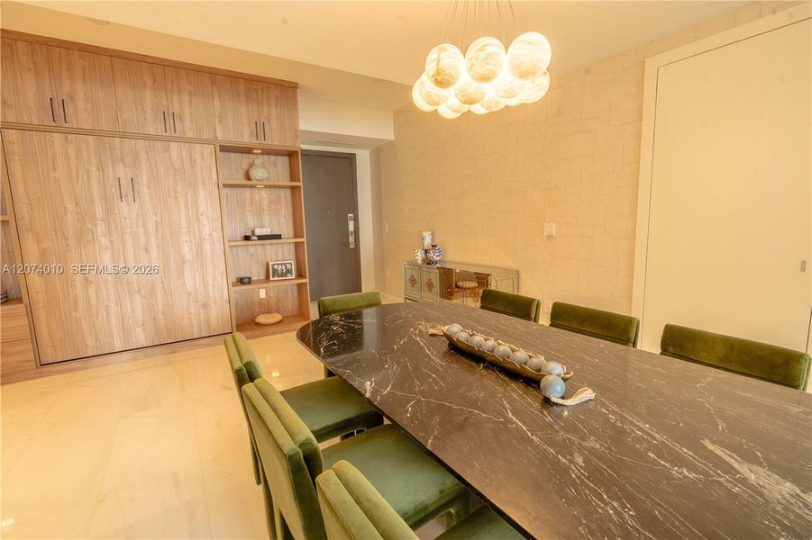 Furnished interior view inside a new home in , Miami (Image 8). Furnished interior view inside a new home in , Miami (Image 8).