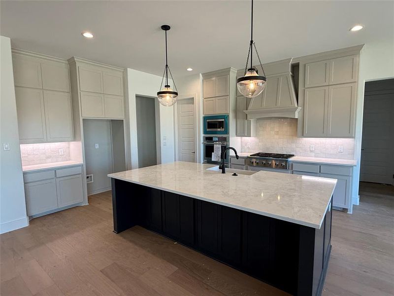 Furnished interior view inside a new home in Aledo Heights - Aledo ISD, Aledo (Image 3).