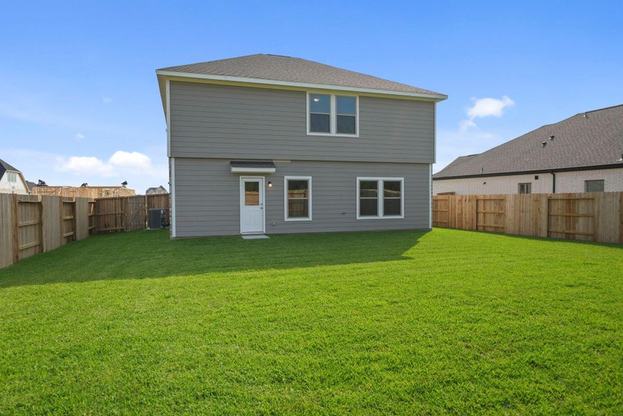Exterior details and patio area of a home in Arabella on the Prairie, Richmond (Image 4).