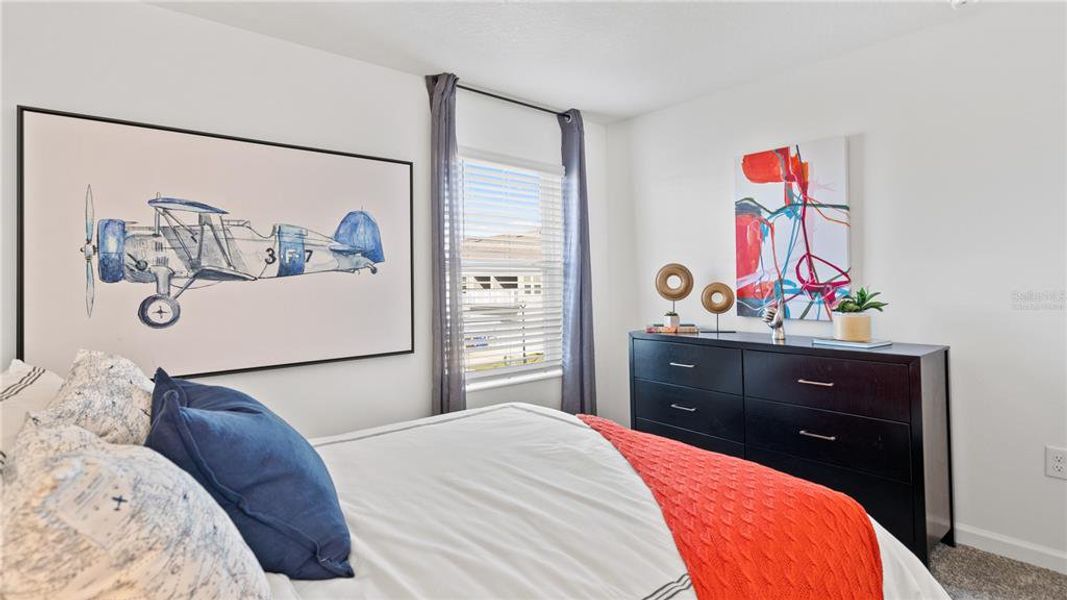 Furnished interior view inside a new home in Bridgewalk, St. Cloud (Image 17).