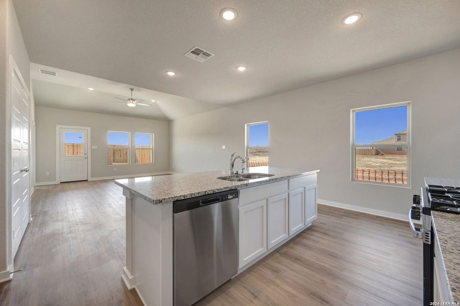 Furnished interior view inside a new home in Winding Brook, San Antonio (Image 20).