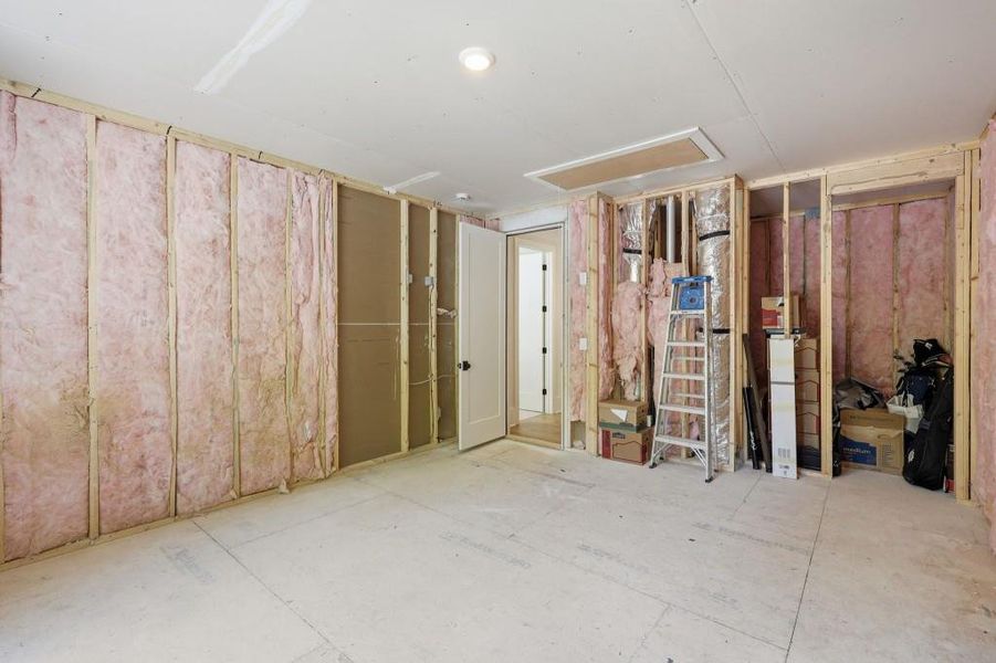 In-progress construction of a new home in , Chamblee, GA (Image 47).