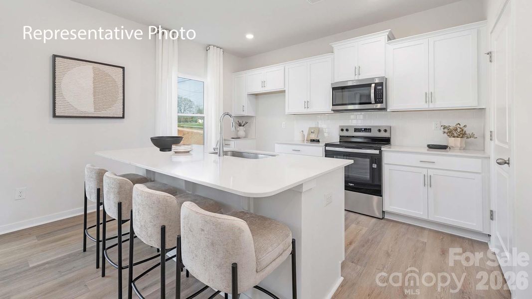 Furnished interior view inside a new home in Stanton, Richburg (Image 10).
