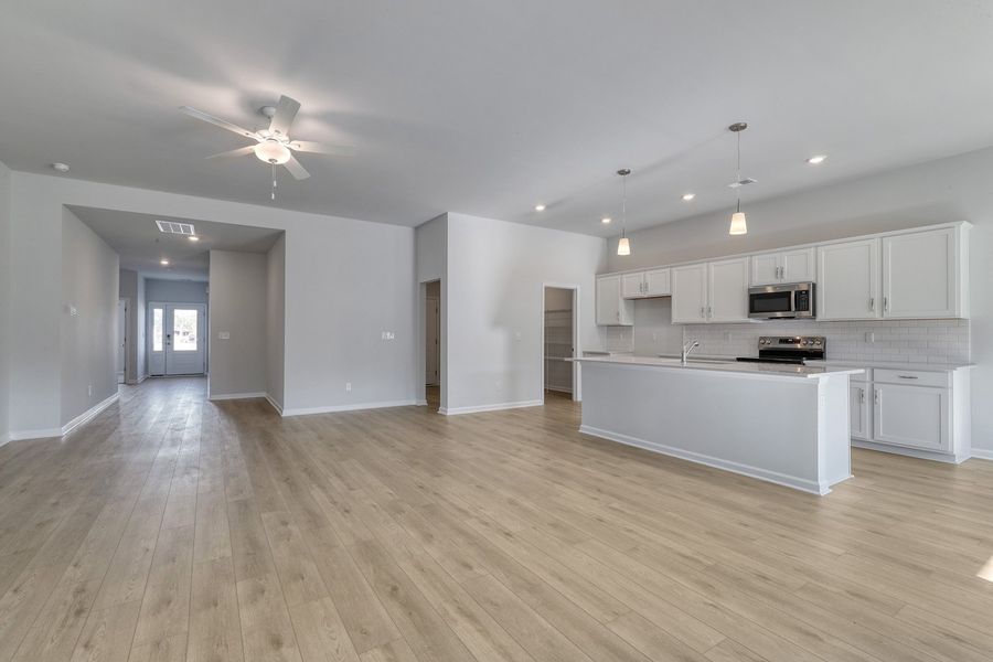 Spacious, unfurnished interior of a new home in Garden Grove, Conway (Image 18). Spacious, unfurnished interior of a new home in Garden Grove, Conway (Image 18).