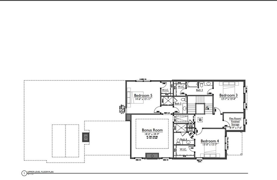 2D floor plan layout of this home in Westhaven, Franklin, TN (Image 6).
