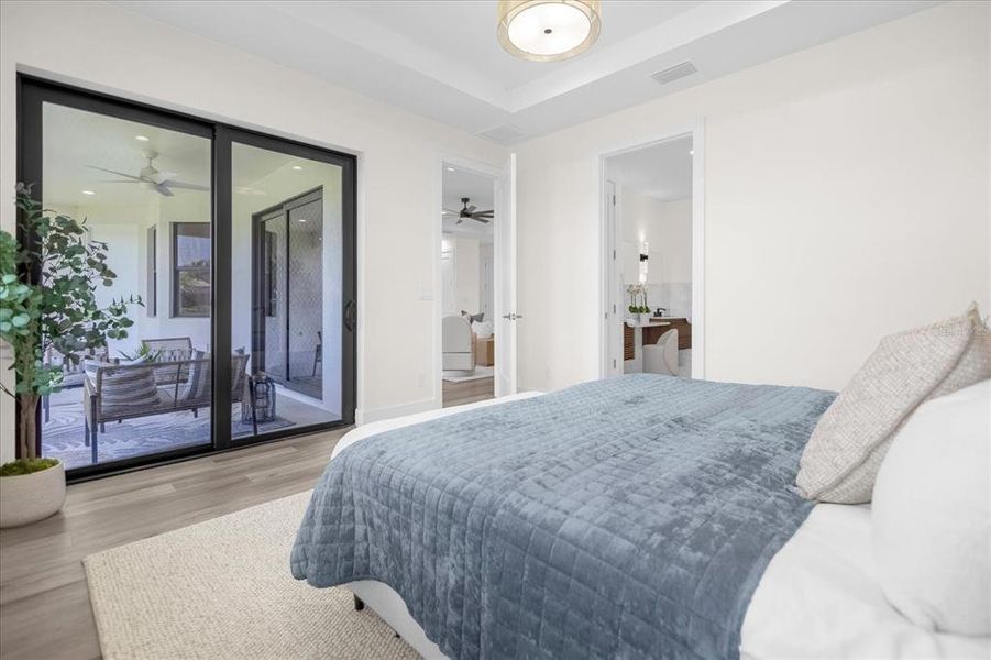 Furnished interior view inside a new home in , Rotonda West (Image 4).