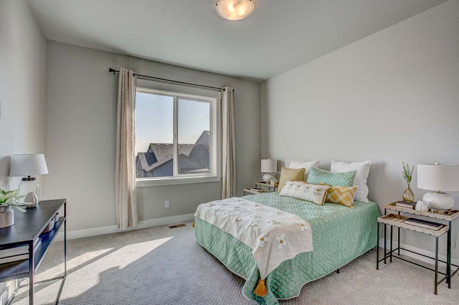 Bedroom 3 - Not Actual Home - Finishes May Vary