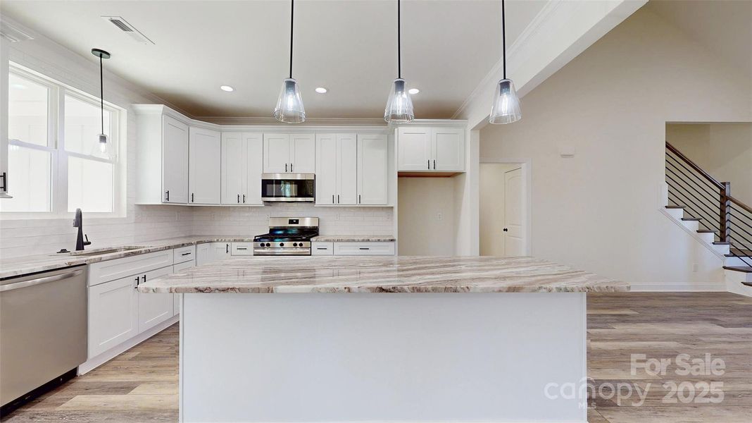 Furnished interior view inside a new home in , Monroe (Image 10). Furnished interior view inside a new home in , Monroe (Image 10).