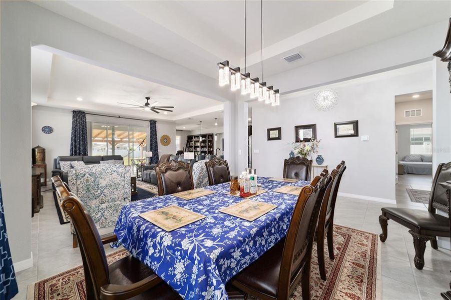 Furnished interior view inside a new home in Brookhaven, Ocala (Image 47).