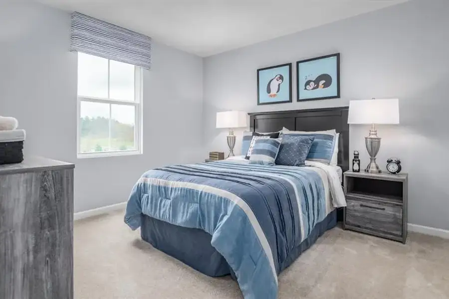 Furnished interior view inside a new home in Cameron Ridge 2-Story, Columbia (Image 22).