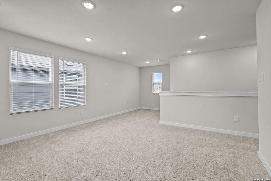 Spacious, unfurnished interior of a new home in Applewhite Meadows, San Antonio (Image 19). Spacious, unfurnished interior of a new home in Applewhite Meadows, San Antonio (Image 19).