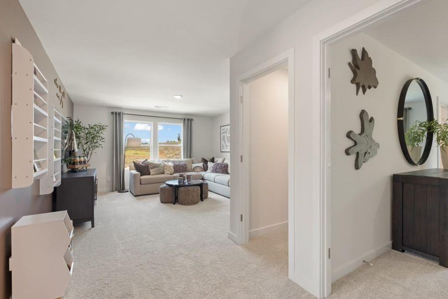 Furnished interior view inside a new home in Union Heights, Flowery Branch (Image 15).