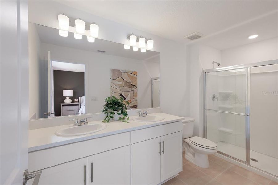 Furnished interior view inside a new home in , Nokomis (Image 11).