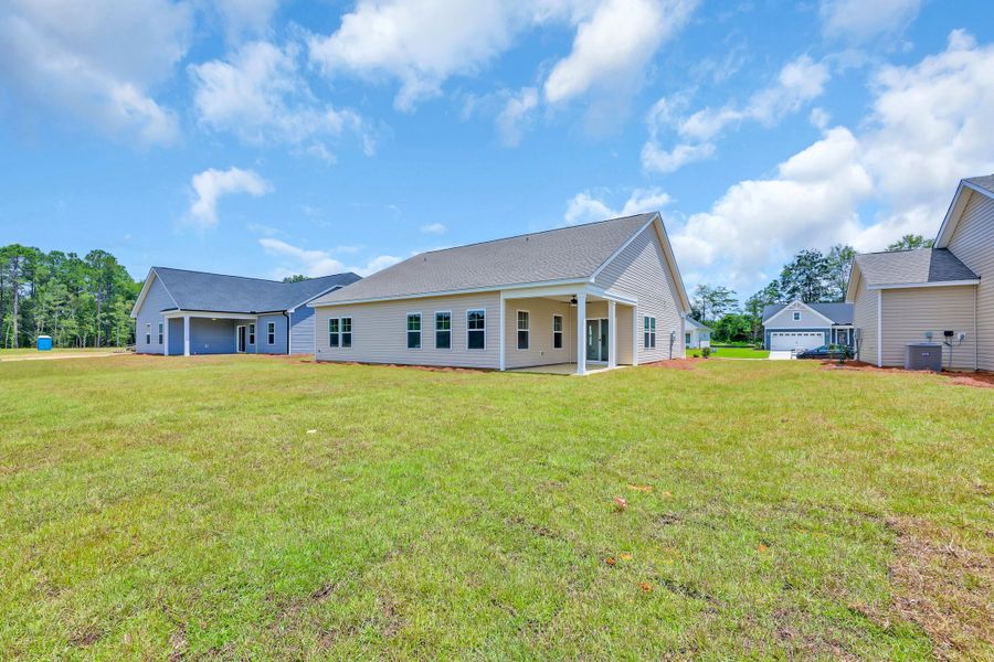 Representative exterior photo of a completed home built from the Addison II by Great Southern Homes in Westfield, Conway, SC (Image 19).