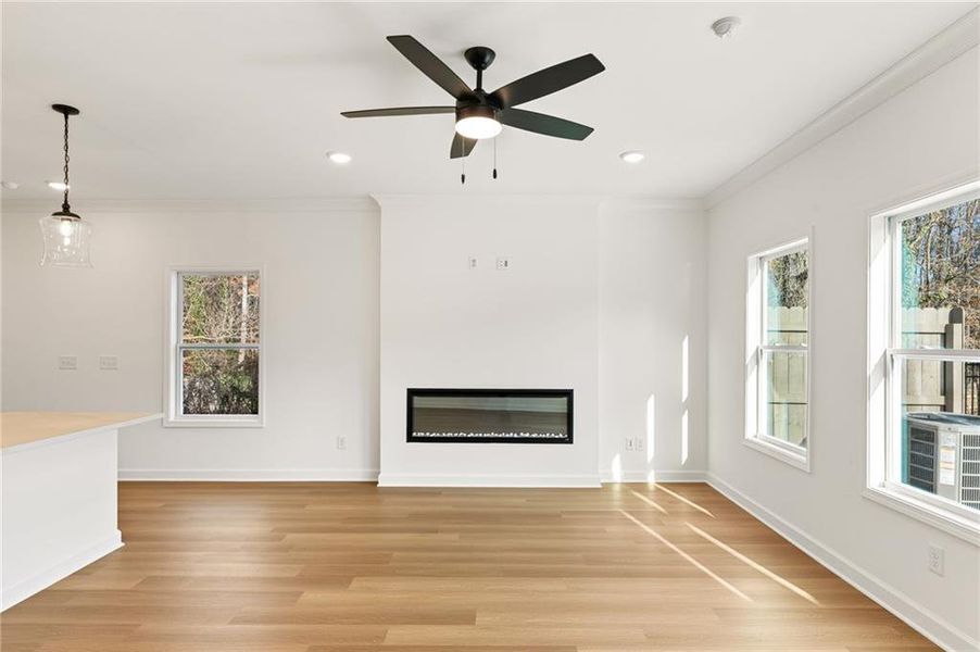 Spacious, unfurnished interior of a new home in River Walk Place, Lawrenceville (Image 12).