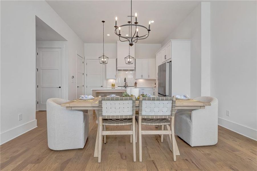 Furnished interior view inside a new home in Trilith, Fayetteville (Image 9).