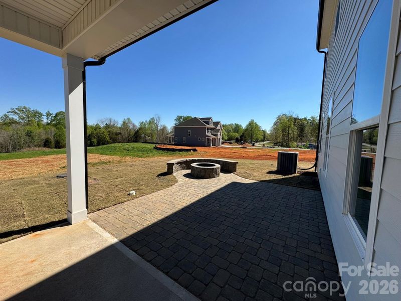 Exterior details and patio area of a home in Chasewood, Mint Hill (Image 3).