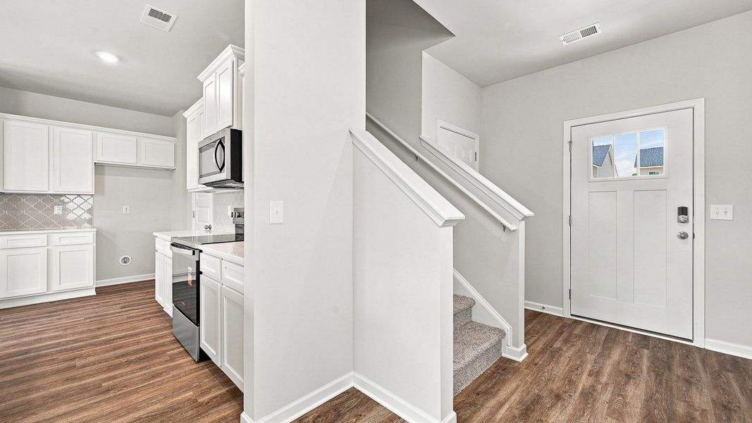 Furnished interior view inside a new home in Shoal Creek, Hampton (Image 5).