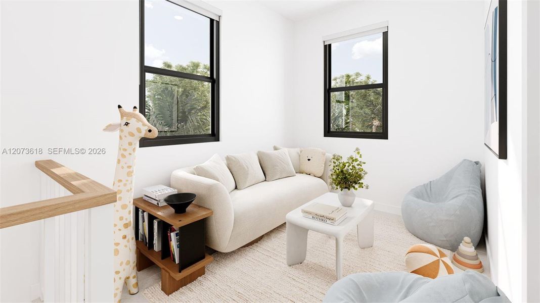 Furnished interior view inside a new home in , Homestead (Image 9).
