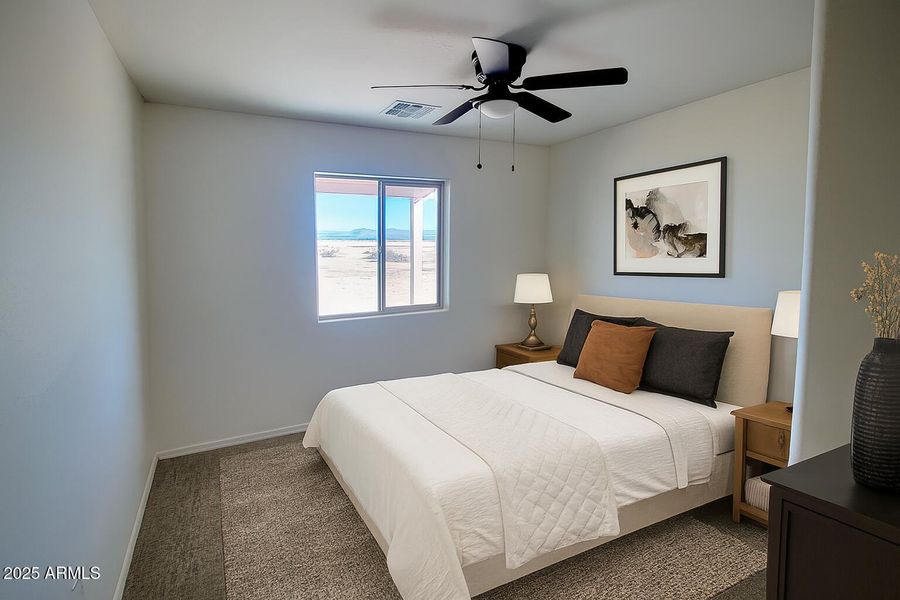 Staged Bedroom 2 Staged Bedroom 2