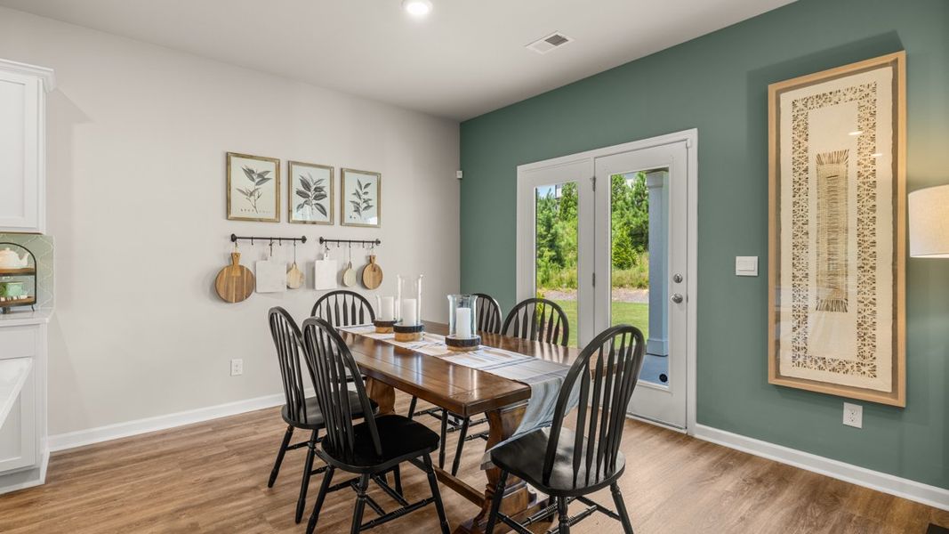 Representative furnished interior of a home built from the Elle by D.R. Horton in The Preserve at Agricultural Village, Perry (Image 14).