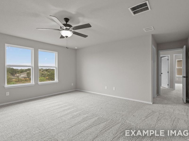 Spacious, unfurnished interior of a new home in Horizon Pointe, Converse (Image 22).