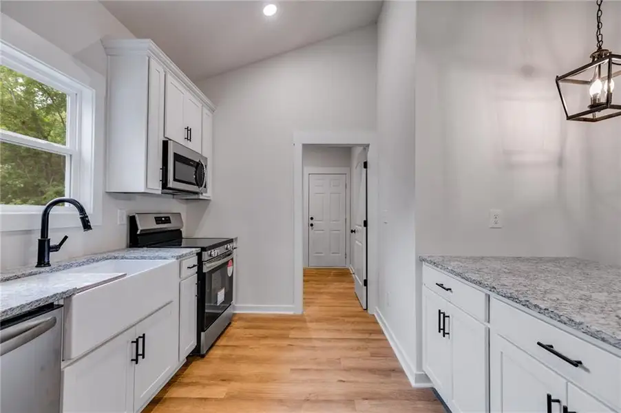 Furnished interior view inside a new home in , Cedartown (Image 11).