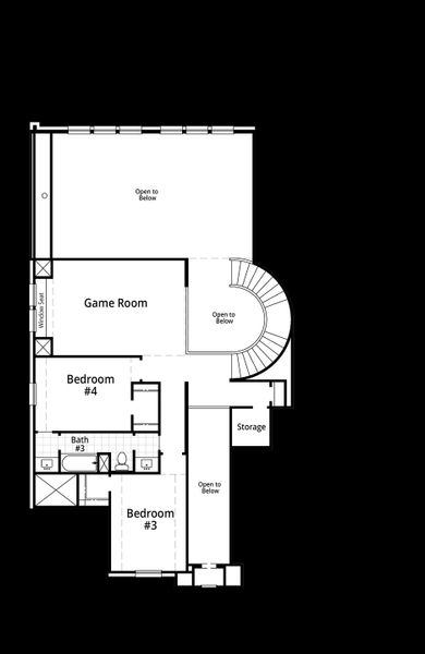 Upstairs Floor Plan