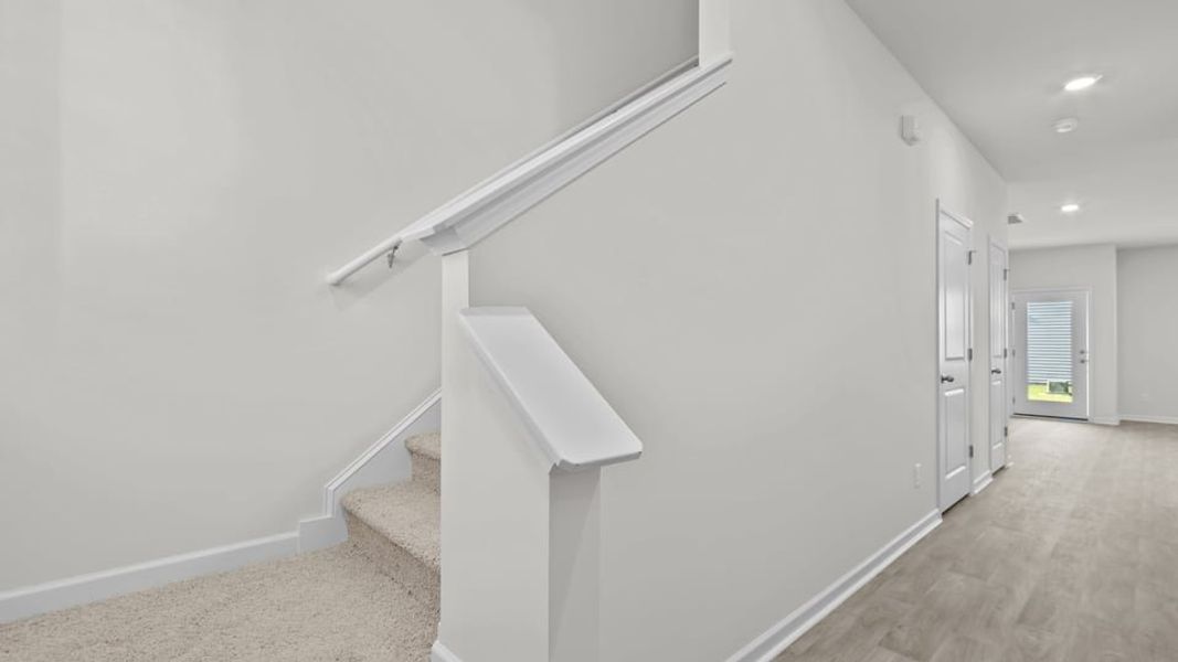 Spacious, unfurnished interior of a new home in The Townes at Ridgewood Farms, Winterville (Image 12).