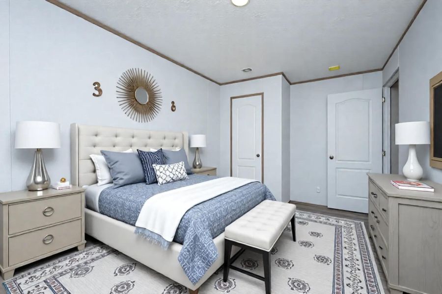 Furnished interior view inside a new home in , St. Stephen (Image 15). Furnished interior view inside a new home in , St. Stephen (Image 15).