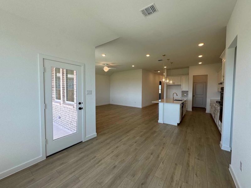 Dining Room Construction Progress