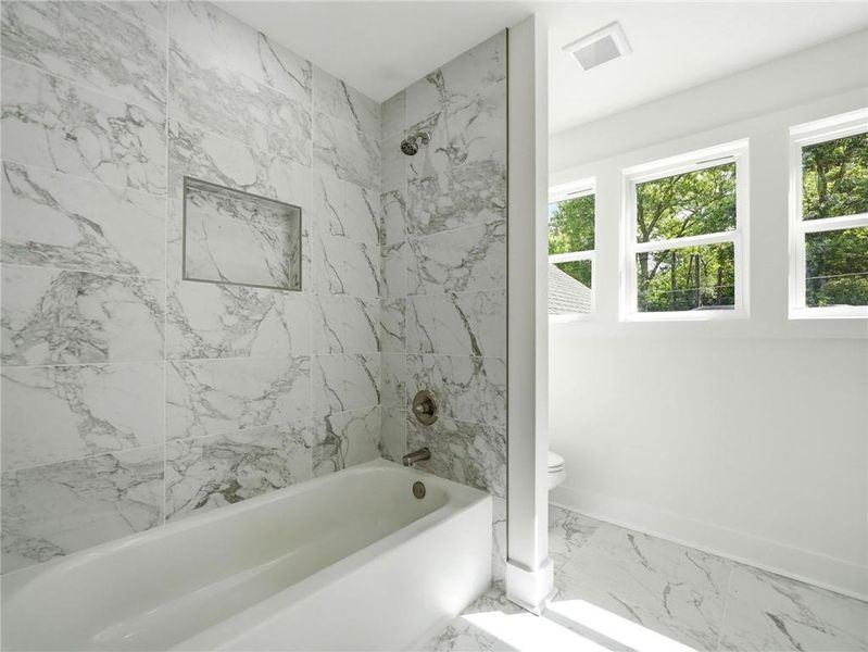 Furnished interior view inside a new home in , Marietta (Image 18).